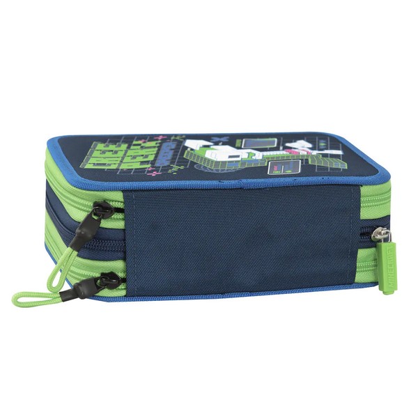 Продукт Minecraft Creeper Anatomy Neon - Ученически несесер със съдържание - 0 - BG Hlapeta