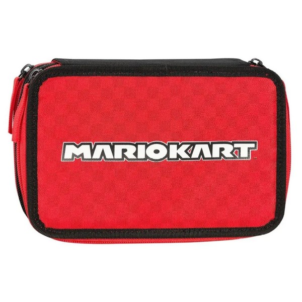 Продукт Super Mario Mariokart Red - Ученически несесер със съдържание и 3 отделения - 0 - BG Hlapeta