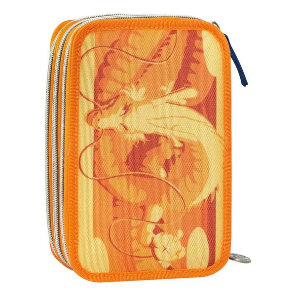 Продукт DragonBall Goku Blue/Orange - Ученически несесер със съдържание и 3 отделения - 0 - BG Hlapeta