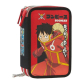 One Piece Red - Ученически несесер със съдържание и 3 отделения Продукт One Piece Red - Ученически несесер със съдържание и 3 отделения - 6 - BG Hlapeta