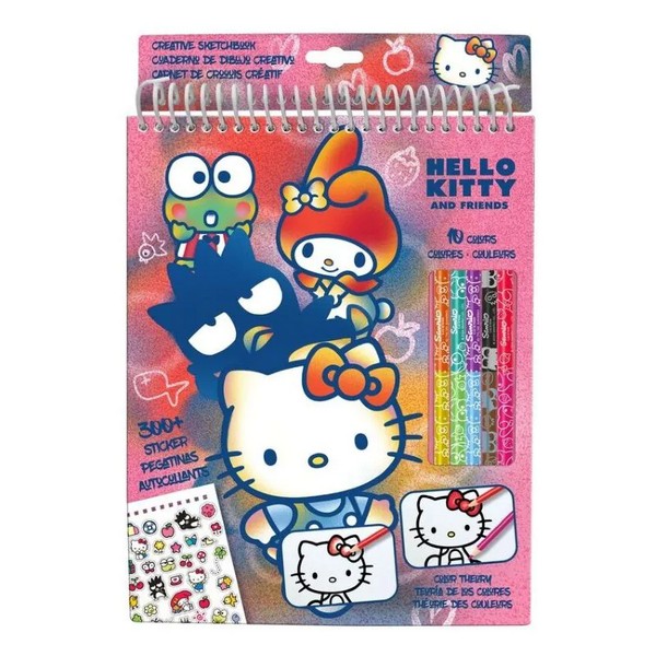 Hello Kitty - Креативен комплект за оцветяване