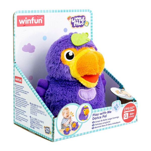Продукт WINFUN - Танцуващ плюшен папагал - 0 - BG Hlapeta
