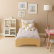 GINGER HOME - Детско Дървено Легло със Защита и Подматрачна Рамка 140/70 см