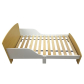 GINGER HOME - Детско Дървено Легло със Защита и Подматрачна Рамка 140/70 см Продукт GINGER HOME - Детско Дървено Легло със Защита и Подматрачна Рамка 140/70 см - 3 - BG Hlapeta