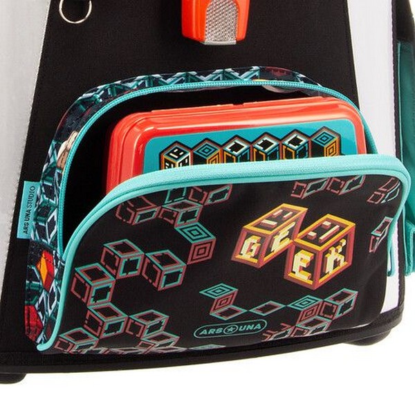 Продукт Ars Una Compact Geek - Ученическа раница - 0 - BG Hlapeta