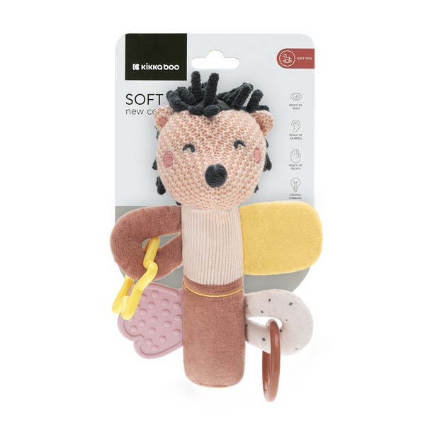Продукт Kikkaboo - Занимателна играчка пискун 28 см. - 0 - BG Hlapeta