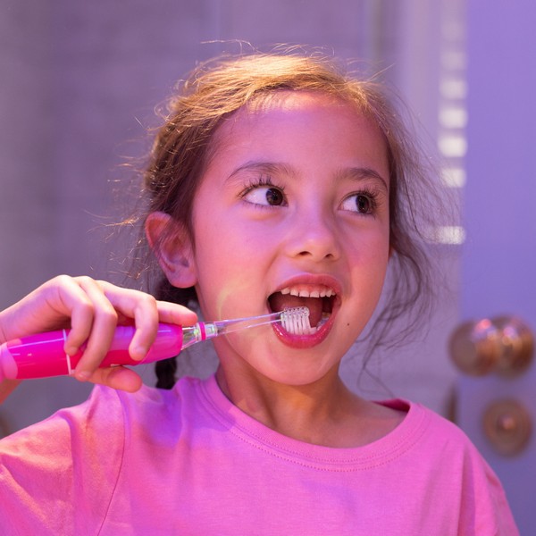 Продукт Brush-Baby Unicorn KidzSonic - Електрическа четка за зъби с USB захранване и 1 резервна глава 3+ години - 0 - BG Hlapeta