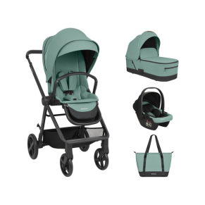 Kikkaboo Mia - Комбинирана количка 3в1 с кош за новородено