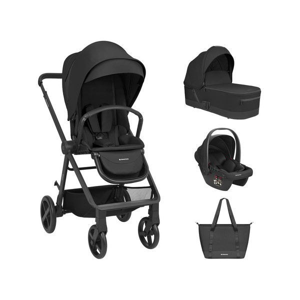 Продукт Kikkaboo Mia - Комбинирана количка 3в1 с кош за новородено - 0 - BG Hlapeta