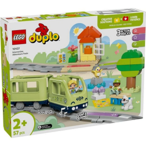 LEGO DUPLO Интерактивен приключенски влак - Конструктор