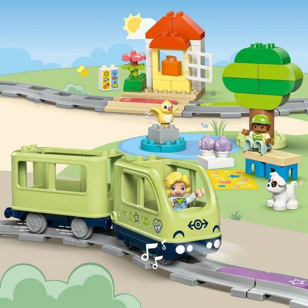 Продукт LEGO DUPLO Интерактивен приключенски влак - Конструктор - 0 - BG Hlapeta
