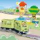 Продукт LEGO DUPLO Интерактивен приключенски влак - Конструктор - 1 - BG Hlapeta