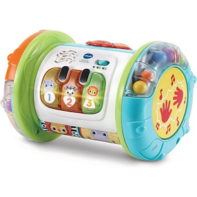 Vtech Explore and Discover - Музикална образователна играчка, цилиндър със светлини Vtech Explore and Discover - Музикална образователна играчка, цилиндър със светлини