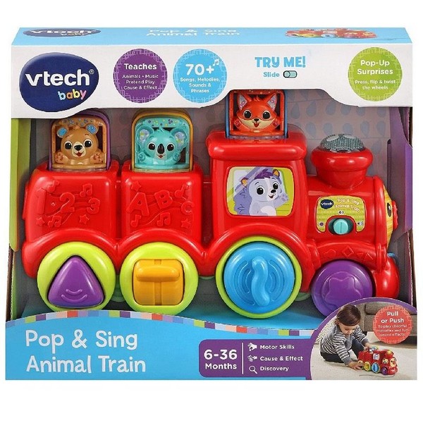 Продукт Vtech - Музикално детско влакче с животни - 0 - BG Hlapeta