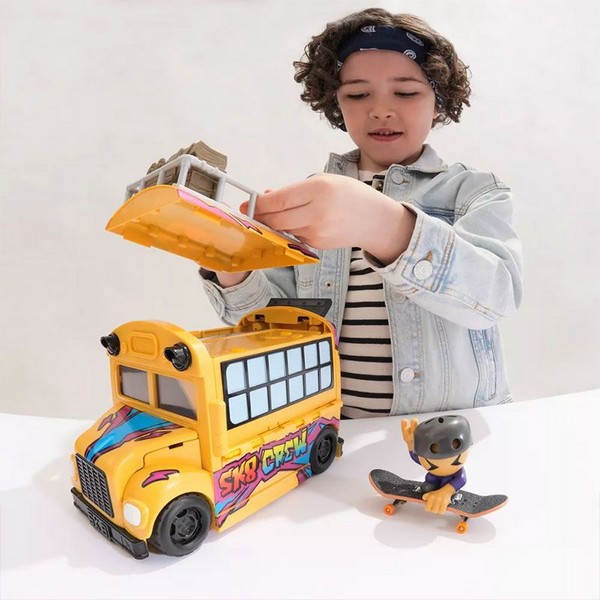 Продукт Spin Master Tech Deck Ultra Sk8 bus  Игрален комплект, Рампа и фингърборд с фигурка - 0 - BG Hlapeta