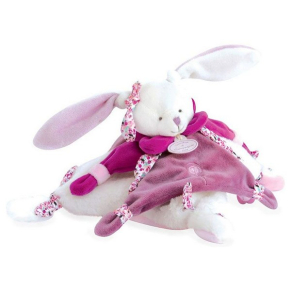 Doudou Зайче Cerise - Плюшена играчка за гушкане, 27 см