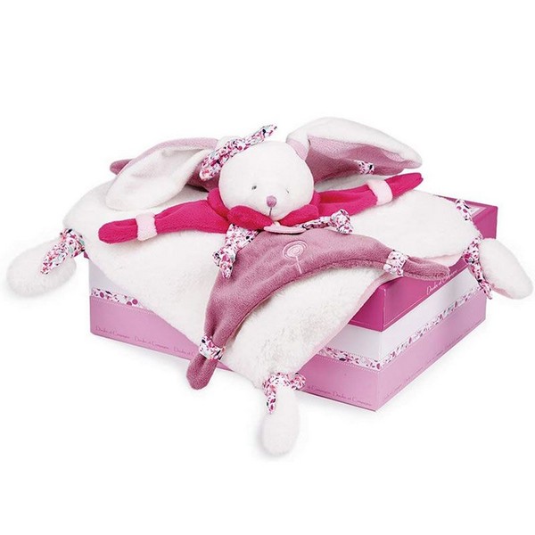 Продукт Doudou Зайче Cerise - Плюшена играчка за гушкане, 27 см - 0 - BG Hlapeta