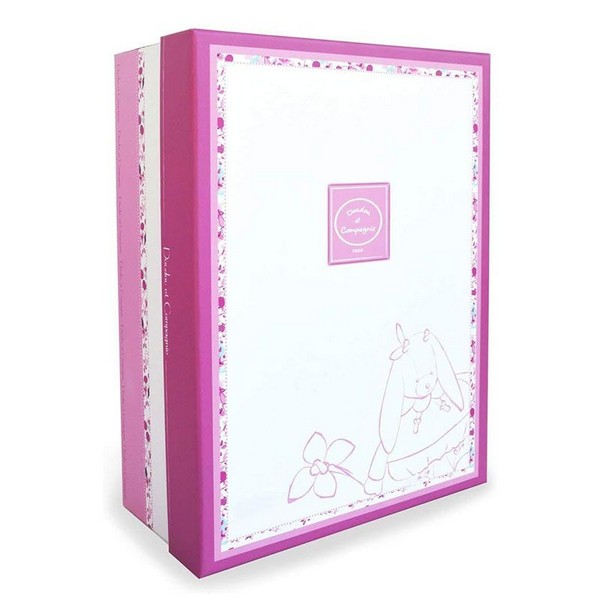 Продукт Doudou Зайче Cerise - Плюшена играчка за гушкане, 27 см - 0 - BG Hlapeta