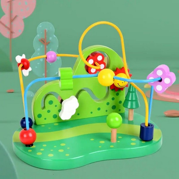 Продукт RTOYS Гора - Дървена детска игра, Монтесори Лабиринт - 0 - BG Hlapeta