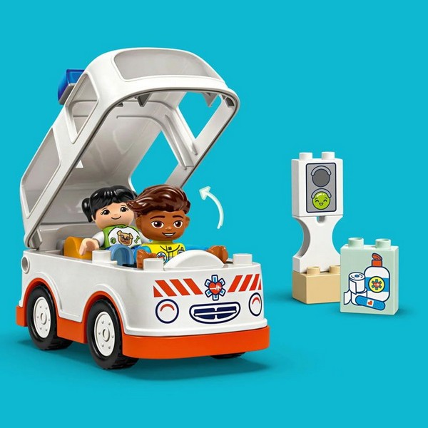 Продукт LEGO DUPLO Линейка и шофьор - Конструктор - 0 - BG Hlapeta