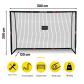Dunlop - Футболна врата 300x200x120 Продукт Dunlop - Футболна врата 300x200x120 - 5 - BG Hlapeta