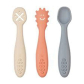 BBC HAPPY - Силиконови лъжички 6+м 3 бр. Продукт BBC HAPPY - Силиконови лъжички 6+м 3 бр. - 1 - BG Hlapeta