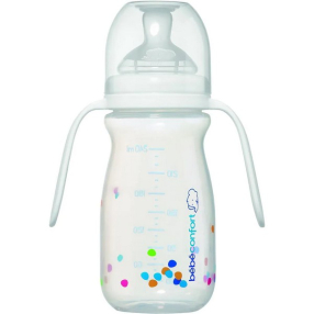 BBC NATURAL COMFORT - Шише с дръжки PP 240 мл. 4+м BBC NATURAL COMFORT - Шише с дръжки PP 240 мл. 4+м