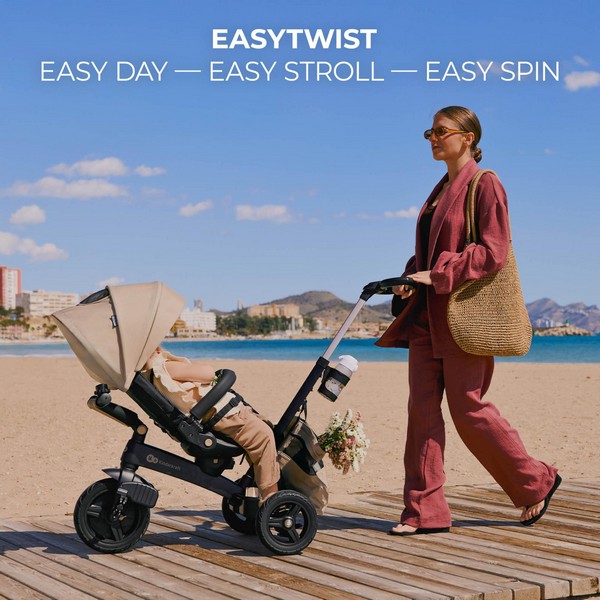 Продукт KinderKraft EASYTWIST -Триколка 5 в 1 с въртене на 360 градуса - 0 - BG Hlapeta