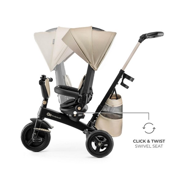 Продукт KinderKraft EASYTWIST -Триколка 5 в 1 с въртене на 360 градуса - 0 - BG Hlapeta