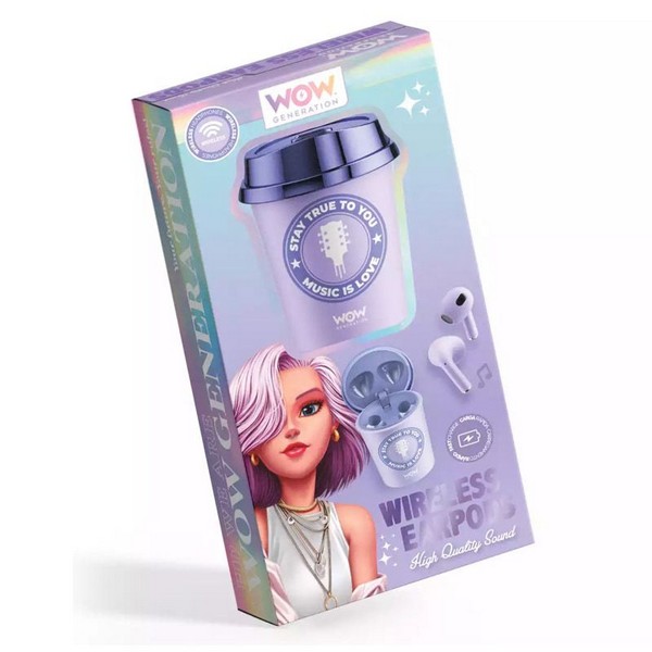 Продукт Kids Licensing WOW Generation Music is love - Безжични слушалки - 0 - BG Hlapeta