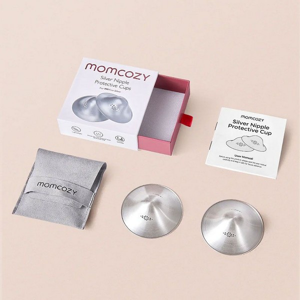 Продукт Momcozy - Сребърни протектори за зърна - 0 - BG Hlapeta