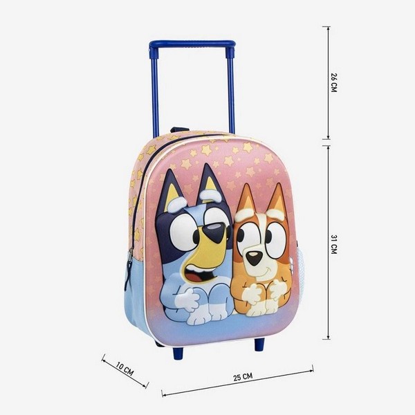 Продукт Cerda BLUEY 3D - Раница за училище тролей, 31 см. - 0 - BG Hlapeta