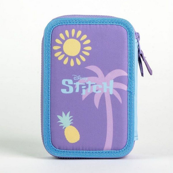 Продукт Cerda Disney Stitch - Несесер за училище, 2 отделения, пълен - 0 - BG Hlapeta