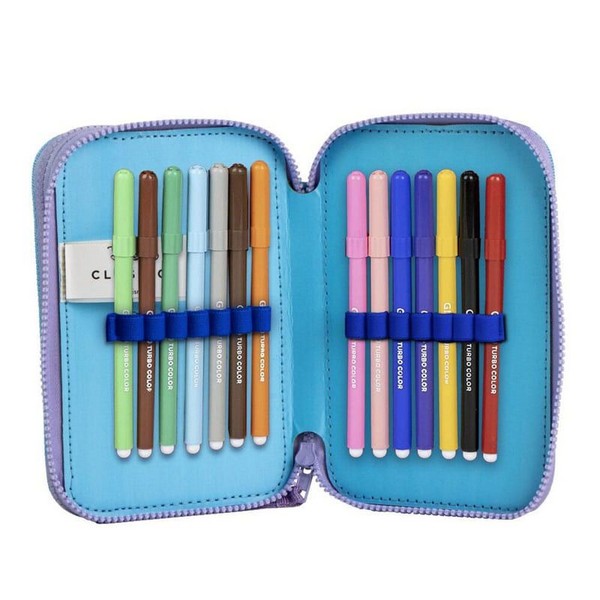 Продукт Cerda Disney Stitch - Несесер за училище, 2 отделения, пълен - 0 - BG Hlapeta