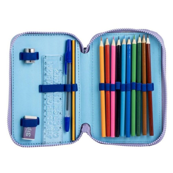 Продукт Cerda Disney Stitch - Несесер за училище, 2 отделения, пълен - 0 - BG Hlapeta