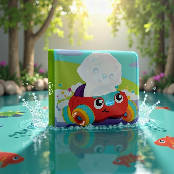 Продукт PLAYGRO - КНИЖКА ЗА БАНЯ С МАГИЧЕСКО ОЦВЕТЯВАНЕ ВЪВ ВОДА 6М+ - 0 - BG Hlapeta