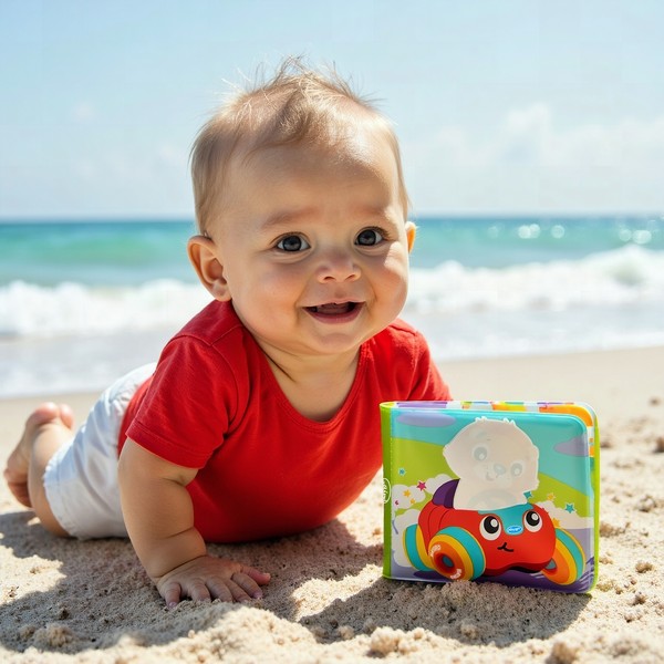 Продукт PLAYGRO - КНИЖКА ЗА БАНЯ С МАГИЧЕСКО ОЦВЕТЯВАНЕ ВЪВ ВОДА 6М+ - 0 - BG Hlapeta