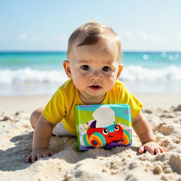 Продукт PLAYGRO - КНИЖКА ЗА БАНЯ С МАГИЧЕСКО ОЦВЕТЯВАНЕ ВЪВ ВОДА 6М+ - 0 - BG Hlapeta