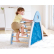 Hape - Дървен комплект, 4 в 1 Комплект за катерене и пързаляне, 176.28 x 52.5 x 79.25 см 5