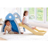 Hape - Дървен комплект, 4 в 1 Комплект за катерене и пързаляне, 176.28 x 52.5 x 79.25 см 6