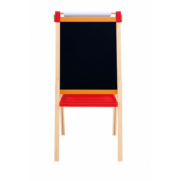 Продукт Hape - Двустранен дървен статив за рисуване, 52 x 43 x 115 см - 0 - BG Hlapeta