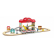 Hape - Детски дървен железопътен комплект, 40 части 4