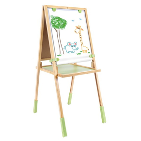 Hape - Бамбуков статив за рисуване, 56 x 44 x 94 cm