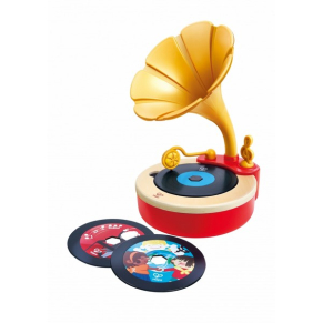 Hape - Детски ретро грамофон