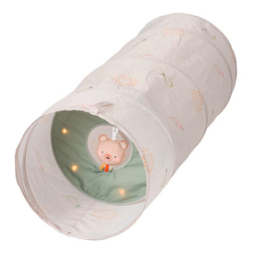 Taf Toys Светещ тунел за игра - Интерактивна играчка, 45 х 120 см