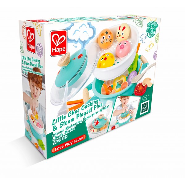Hape - Игрален комплект, Малък готвач, 21 части Продукт Hape - Игрален комплект, Малък готвач, 21 части - 0 - BG Hlapeta