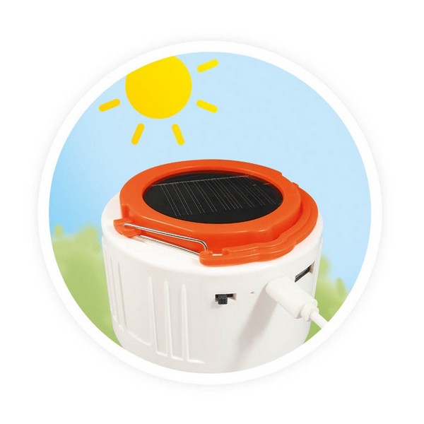 Продукт Buki France Акумулаторен къмпинг фенер - Интерактивна играчка, с USB и Bluetooth - 0 - BG Hlapeta