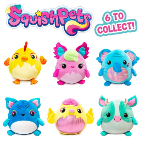 Craze Squishpets - Плюшена играчка 30 см., асортимент