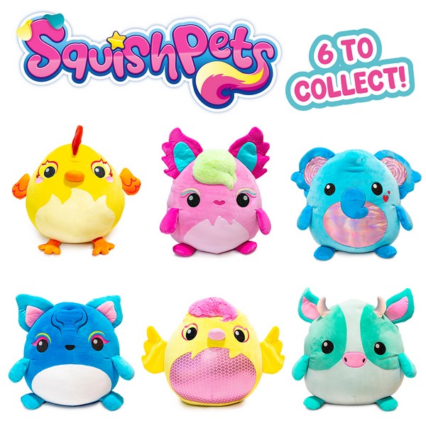 Craze Squishpets - Плюшена играчка 30 см., асортимент
