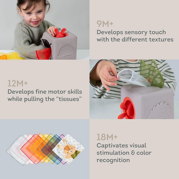 Продукт Taf Toys - Бебешка мека играчка, кутия с различни активности - 0 - BG Hlapeta
